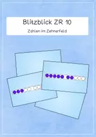 Vorschau - Präsentationen/Tafelbilder - Blitzblick 10er-Punktefeld - Deckblatt