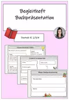 Vorschau - Arbeitsblätter - Buchpräsentation Begleitheft - Deckblatt