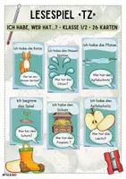 Vorschau - Spiele - Lesespiel tz - "Ich habe, wer hat?" - Klasse 1/2 - Deckblatt