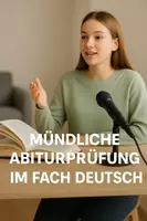 Vorschau - Klassenarbeiten - Mündliche Abiturprüfung Romantik Lyrik Woyzeck Trafikant - Deckblatt