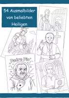 Vorschau - Arbeitsblätter - Ausmalbilder/Malvorlagen zu über 20 verschiedenen Heiligen - Deckblatt