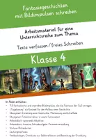Vorschau - Stundenentwürfe - Fantasiegeschichten mit Bildimpulsen schreiben - Deckblatt