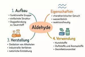 Vorschau - Arbeitsblätter - Arbeitsblatt "Aldehyde und Ketone" + interaktive Lösung & MP3 + Mindmaps + Infografik - Seite 2