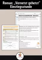 Vorschau - Stundenentwürfe - Vernetzt gehetzt: Einstieg & erstes Kapitel - Deckblatt