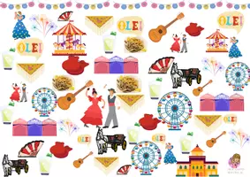 Vista previa - Tarjetas / Manipulativos - Lince®️ DE VOCABULARIO - FERIA DE SEVILLA - Portada