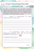Vorschau - Stundenentwürfe - Klassensprecherwahl 5. Klasse (BUV) - Seite 1