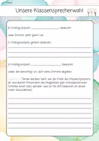 Vorschau - Stundenentwürfe - Klassensprecherwahl 5. Klasse (BUV) - Seite 2