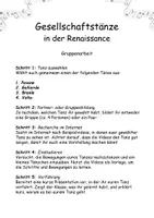 Vorschau - Unterrichtsreihen - Musikepochen RENAISSANCE Musik Arbeitsblätter - Seite 1