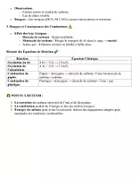 Aperçu - Fiches - FICHE DE RÉVISION RÉACTION DES MATÉRIAUX AVEC L AIR - Page 1