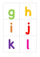 Vorschau - Bildkarten - 26 Buchstaben Karten - Alphabet - Seite 3