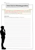 Vorschau - Stundenentwürfe - Lesen des Romans "Schattenkinder" - Kreatives Schreiben - Innerer Monolog (Deutsch, Klasse 6-8) - Seite 2