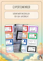 Vorschau - Anderer Materialtyp - Expertenkinder – Verantwortungsrollen für den Unterricht ✨ - Deckblatt
