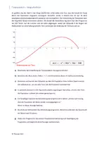 Vorschau - Arbeitsblätter - Aufgabe Integralrechnung Rekonstruktion der Gesamtmenge - Entwicklung Tierpopulation - Deckblatt