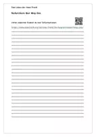 Vorschau - Arbeitsblätter - Wer war Anne Frank? Text Aufgaben Lösung - Seite 3