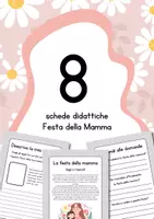 anteprima - Esercizi - Schede didattiche Festa della Mamma - Pagina di copertina
