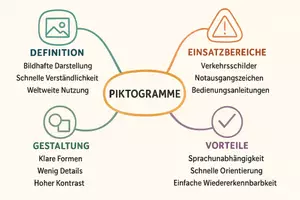 Vorschau - Arbeitsblätter - Arbeitsblatt "Piktogramme" + Onlineübung & MP3 + Mindmap + Infografik - Seite 3