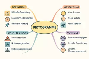 Vorschau - Arbeitsblätter - Arbeitsblatt "Piktogramme" + Onlineübung & MP3 + Mindmap + Infografik - Seite 2