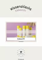 Vorschau - Fördermaterial/Inklusion - Wissensklecks: Klebestift - Deckblatt