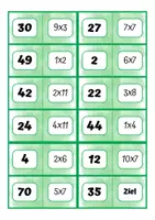 Vorschau - Spiele - 1x1 Domino-Spielkarten - Seite 3