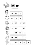 Vista previa - Manualidades / Dibujos para colorear - Recortables fonemas - Portada