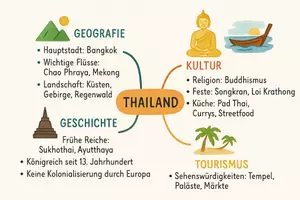 Vorschau - Arbeitsblätter - Arbeitsblätter zum Thema "Thailand" (Lückentext, Hörverstehen) + Lösung & MP3 + Mindmap + Infografik - Seite 2