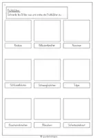 Vorschau - Arbeitsblätter - Frühblüher - kleines Materialpaket - Seite 3