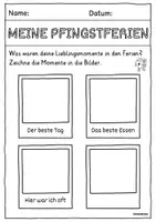 Vorschau - Arbeitsblätter - Wachsendes Materialpaket Malen und Schreiben Ferien - Seite 2