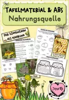 Vorschau - Arbeitsblätter - Löwenzahn: Nahrungsquelle für Tier und Mensch (Kl. 1) - Deckblatt