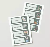 Vorschau - Präsentationen/Tafelbilder - Materialpaket Klassendienste & Tagestransparenz - Deckblatt