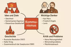 Vorschau - Arbeitsblätter - Arbeitsblatt "Kommunismus" + Onlineübung & MP3 + Mindmap + Infografik - Seite 2