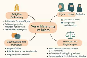Vorschau - Arbeitsblätter - AB mit Fragen zum Thema "Verschleierung im Islam" + Lösungsblatt + Mindmap + Infografik - Seite 2