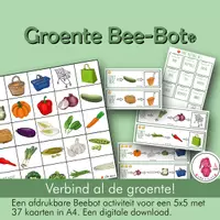 Voorbeeld - BEEBOT ® mat GROENTE activiteit: Verbind de groente!. - Voorblad