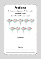 anteprima - Esercizi - Schede di matematica per la Festa della Mamma - classe seconda - Pagina 2