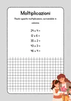 anteprima - Esercizi - Schede di matematica per la Festa della Mamma - classe seconda - Pagina 3