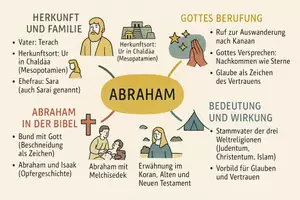 Vorschau - Arbeitsblätter - Arbeitsblatt zum Thema "Abraham" + Onlineübung & MP3 + Mindmap + Infografiken - Seite 2