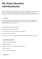anteprima - Materiale di supporto/inclusione - PEI (spiegazione) - Pagina di copertina