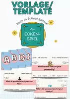 Vorschau - Spiele - Vier-Ecken-Spiel - Back to School Edition - Energizer - Deckblatt