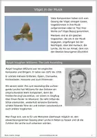 Vorschau - Arbeitsblätter - Musik hören: Vögel - Seite 1