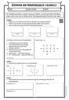 Vorschau - Arbeitsblätter - Bestimmen von Oxidationszahlen - Alkohole - Arbeitsblatt - Seite 3