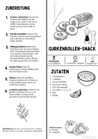 Vorschau - Unterrichtsreihen - Rezept: Gurkenrollen-Snack | Vegetarisch | Hauswirtschaft & Ernährung | Klasse 5–9 - Seite 3