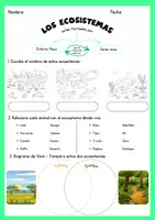 Vista previa - Unidades / Secuencias / Situaciones de Aprendizaje - Ecosistemas y cadena alimentaria (CAST/CAT) - página 1