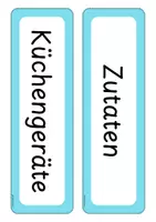 Vorschau - Spiele - Wortschatz Rezept - Zutaten & Küchengeräte - Seite 2