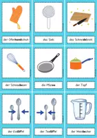 Vorschau - Spiele - Wortschatz Rezept - Zutaten & Küchengeräte - Seite 3