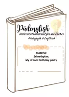 Vorschau - Arbeitsblätter - Schreibplan Step by Step: My dream birthday party - Seite 1