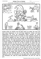 Vorschau - Arbeitsblätter - Lesen und Malen Frühling (Lesepaket) - Seite 2