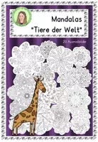 Vorschau - Arbeitsblätter - Mandalas zum Thema "Tiere der Welt" - Ausmalbilder - Deckblatt