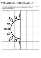 Vorschau - Arbeitsblätter - Symmetrie Übung für den Sommer - Seite 2