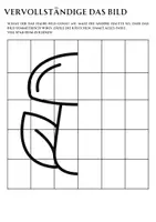 Vorschau - Arbeitsblätter - Symmetrieübungen im Jahreszeiten-Paket – Frühling, Sommer, Herbst & Winter - Seite 3
