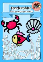 Vorschau - Mal- und Bastelvorlagen - Fensterbilder: Unterwasserwelt; Fensterdeko; Kunstidee - Deckblatt