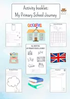 Vorschau - Arbeitsblätter - My Primary School Journey – Abschiedsportfolio Englisch Klasse 4 - Deckblatt